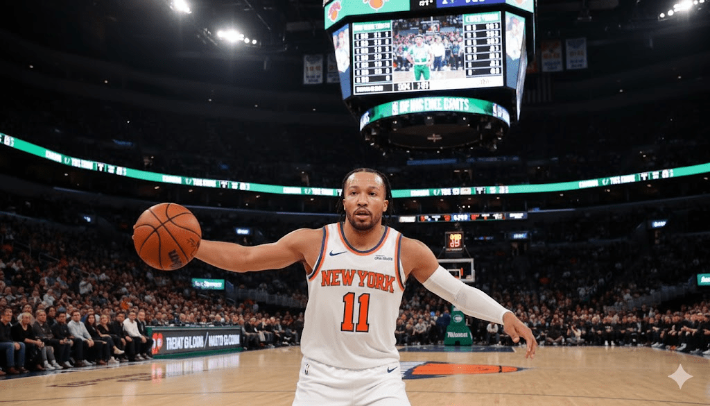 Knicks vs Hawks Action