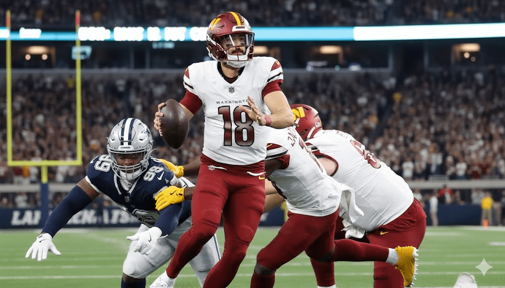 Dallas Cowboys vs Washington Commanders Action