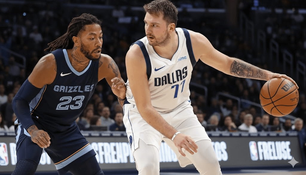 Grizzlies vs Mavericks visual 1