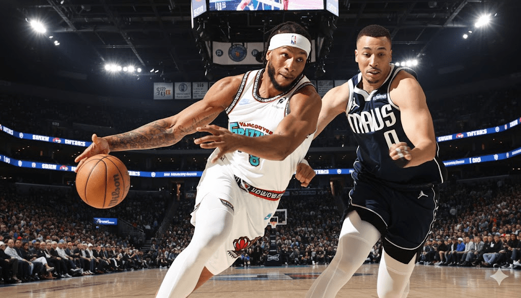 Grizzlies vs Mavericks visual 2
