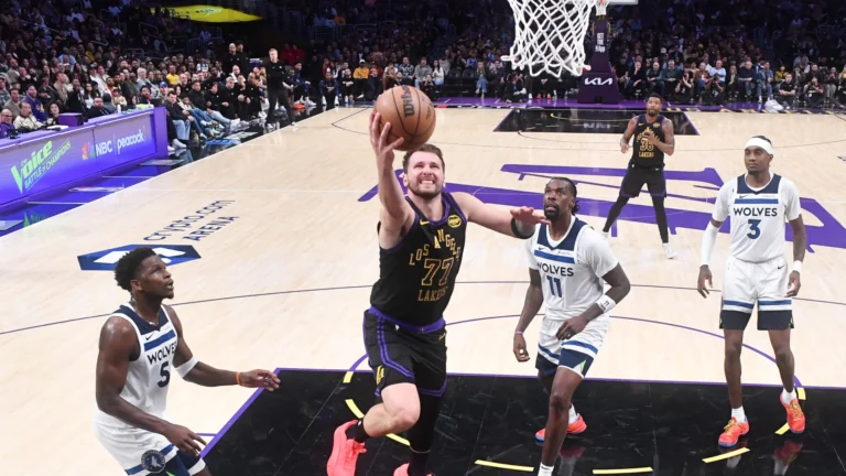 timberwolves vs lakers match player stats