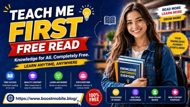 Teach Me First Free Read