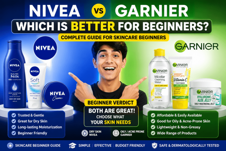 i'm a skincare beginner. is nivea a good starting brand compared to garnier