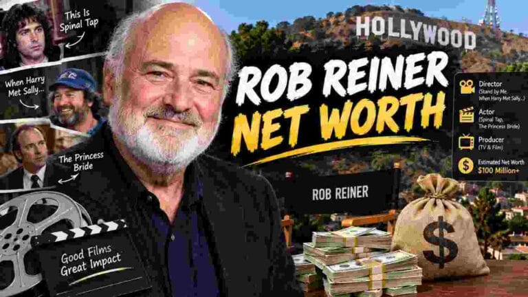 Rob Reiner net worth - classic Hollywood director legacy tribute image