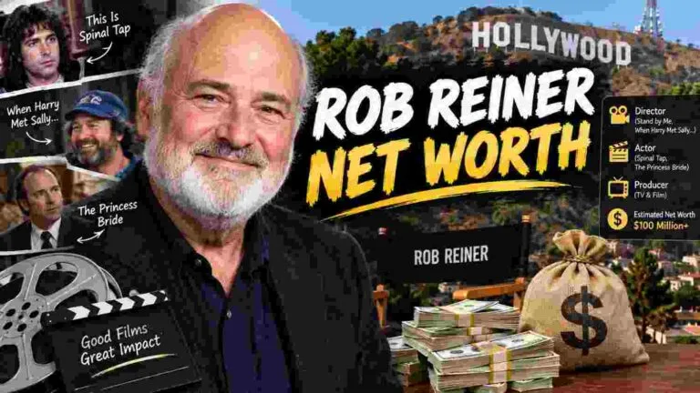Rob Reiner net worth - classic Hollywood director legacy tribute image